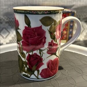 Floral Rose Mug